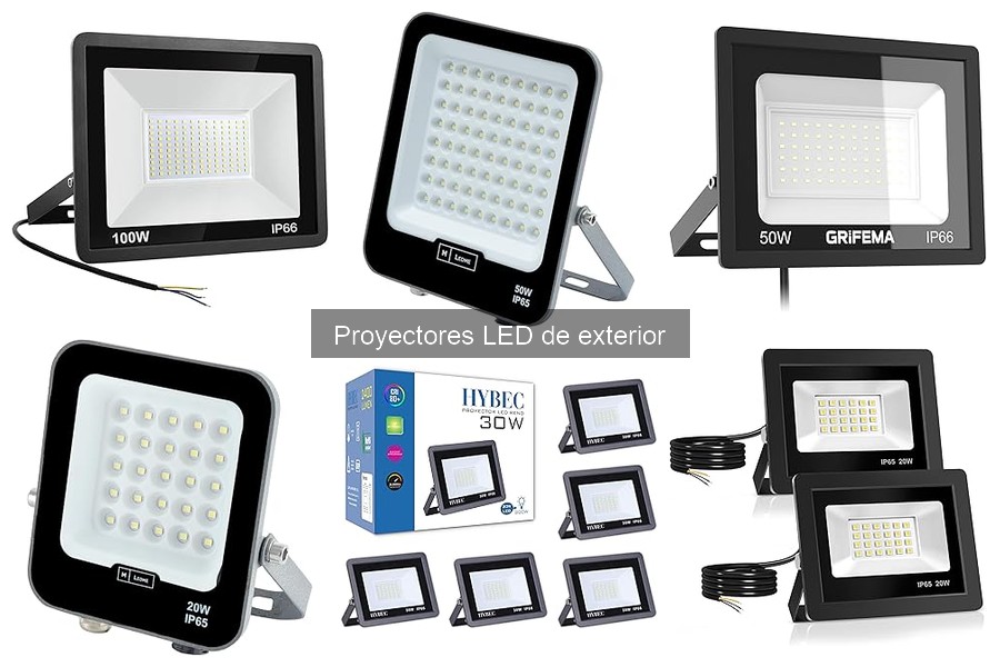 Proyectores LED de exterior: ¿Pueden mojarse bajo la lluvia?
