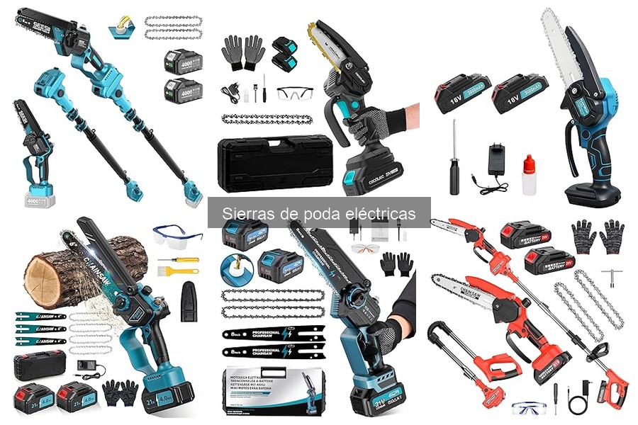 ¿Pueden las sierras de poda eléctricas cortar ramas gruesas?