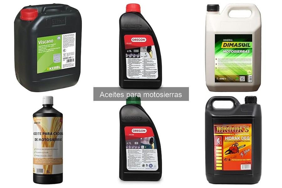 ¿Qué es el aceite para motosierras? Composición y Función