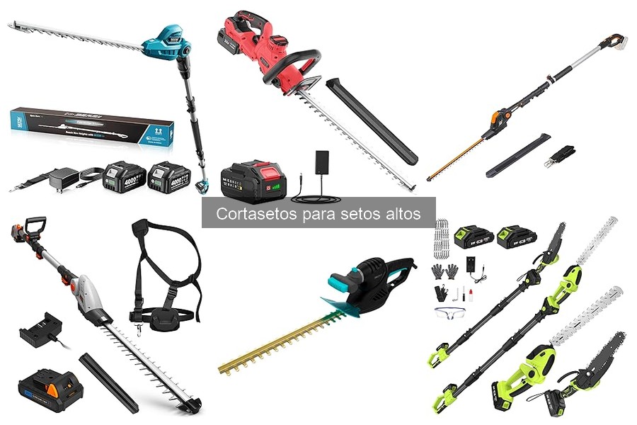 ¿Qué es un cortasetos para setos altos? Guía completa