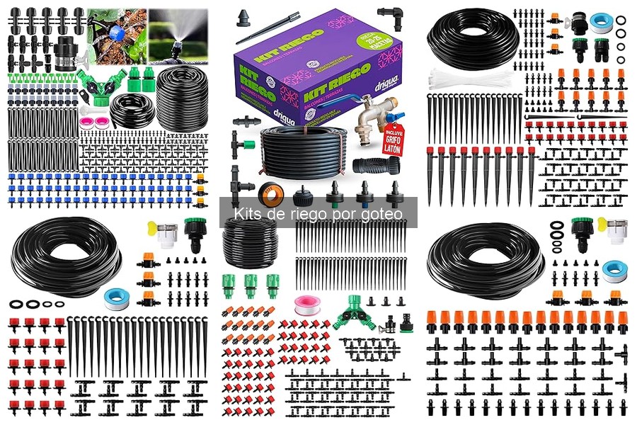 ¿Qué es un kit de riego por goteo? Aprende sus componentes
