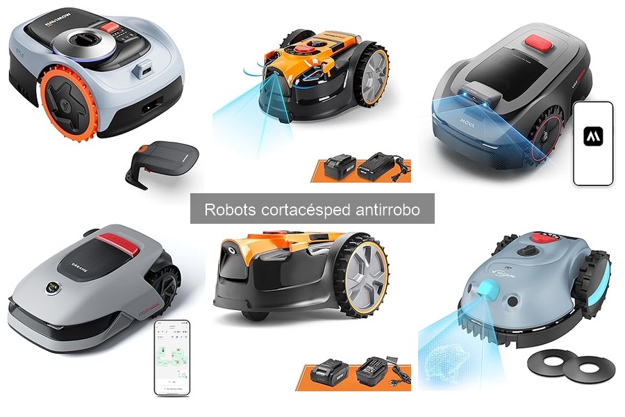 ¿Qué es un robot cortacésped antirrobo? Características y Ventajas