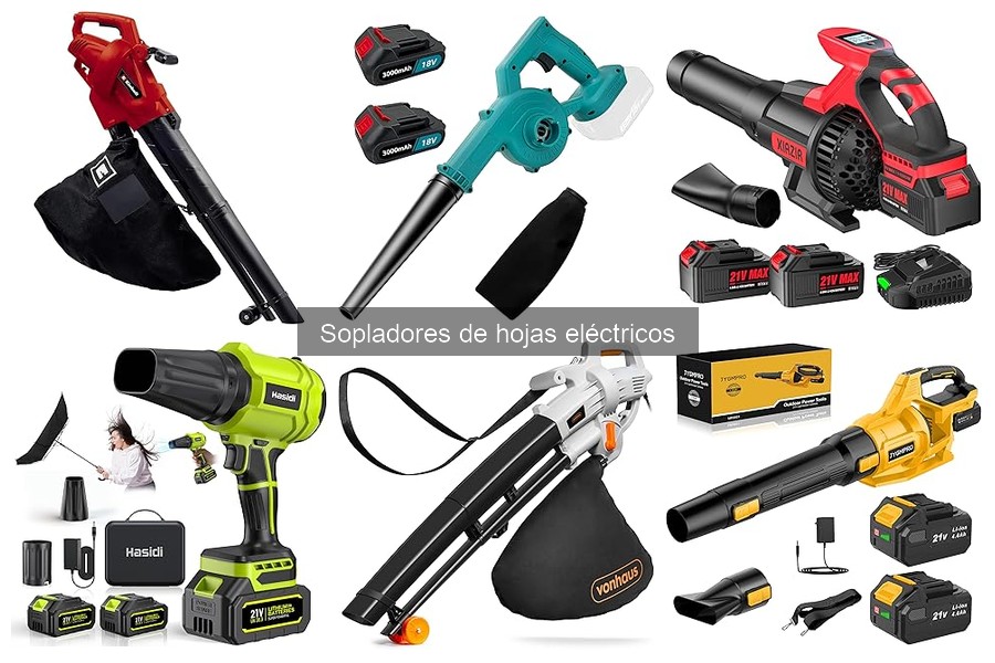 ¿Qué es un soplador de hojas eléctrico? Características y usos