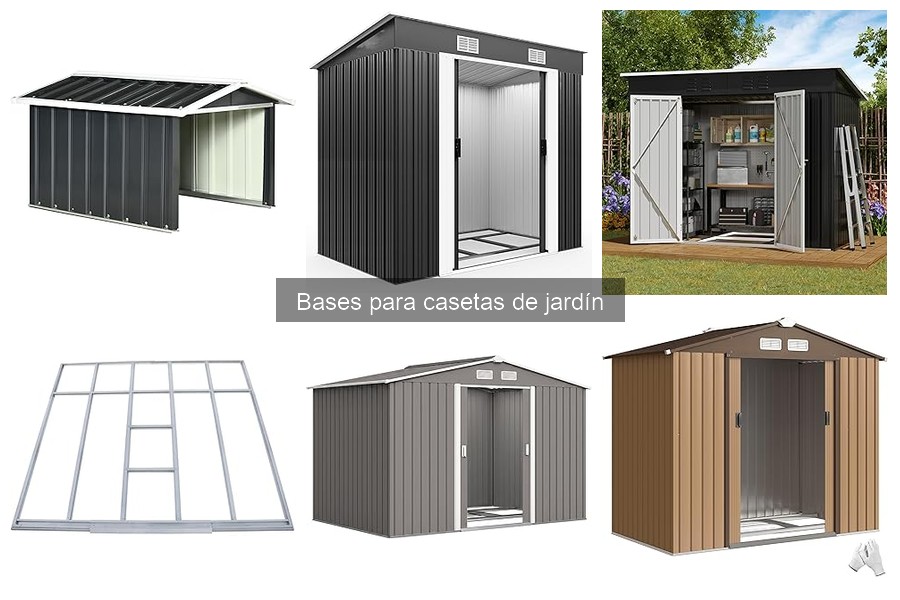 ¿Qué es una base para casetas de jardín? Guía explicativa