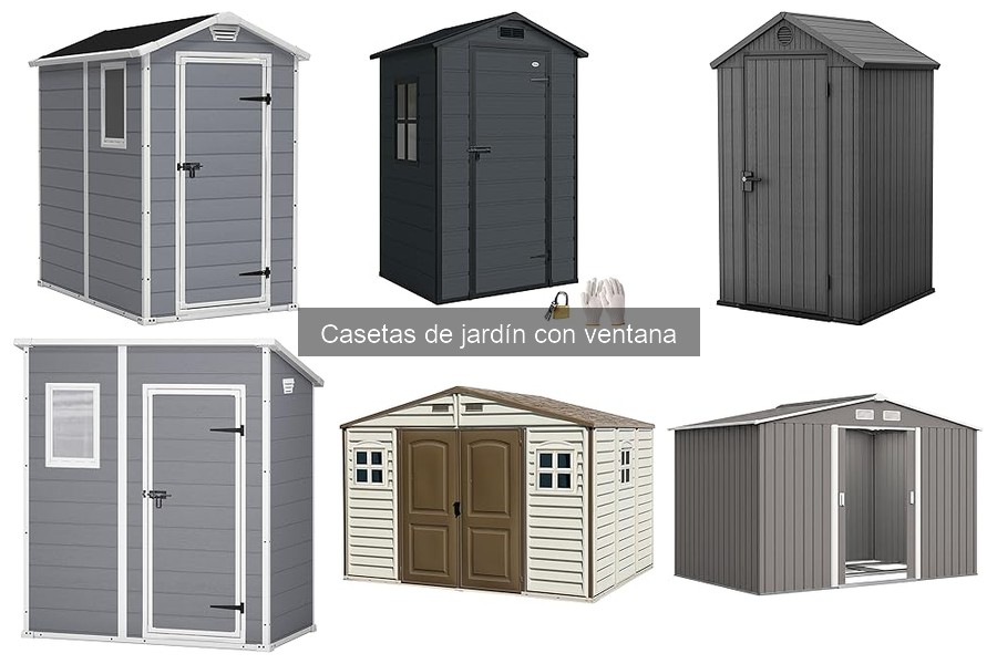 ¿Qué es una caseta de jardín con ventana? Descubre sus características