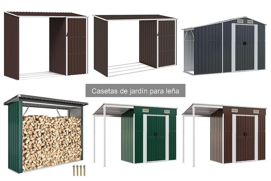¿Qué es una caseta de jardín para leña? Descubre su utilidad