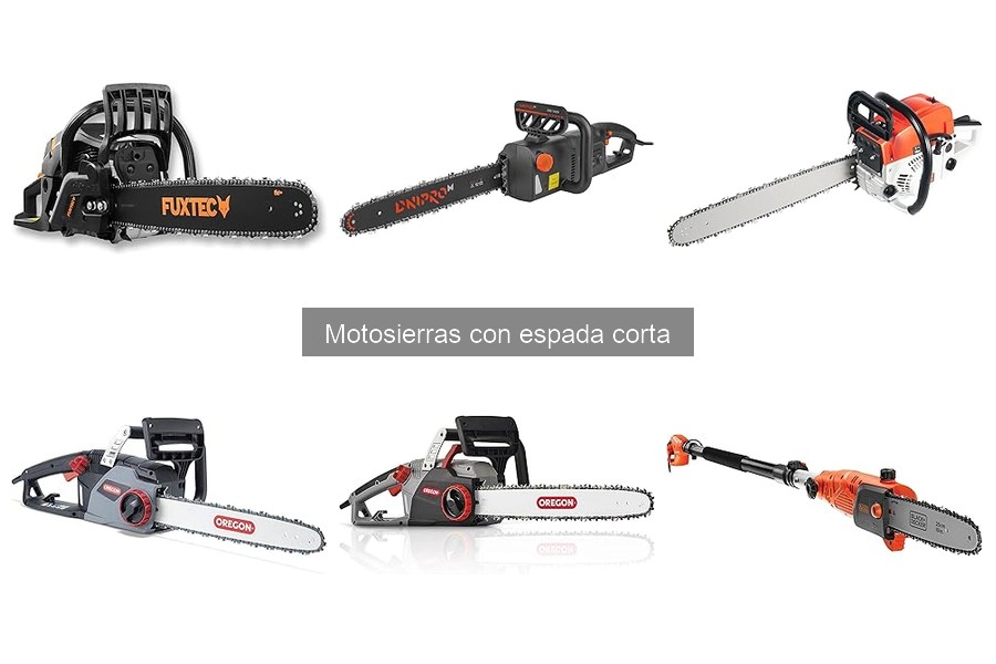 ¿Qué es una motosierra con espada corta? Características y beneficios