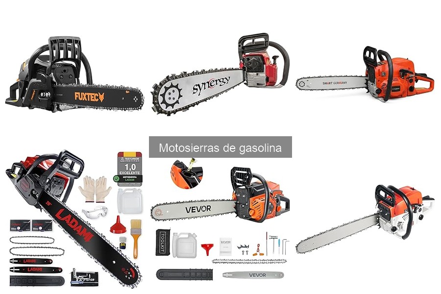 ¿Qué es una motosierra de gasolina? Características y usos