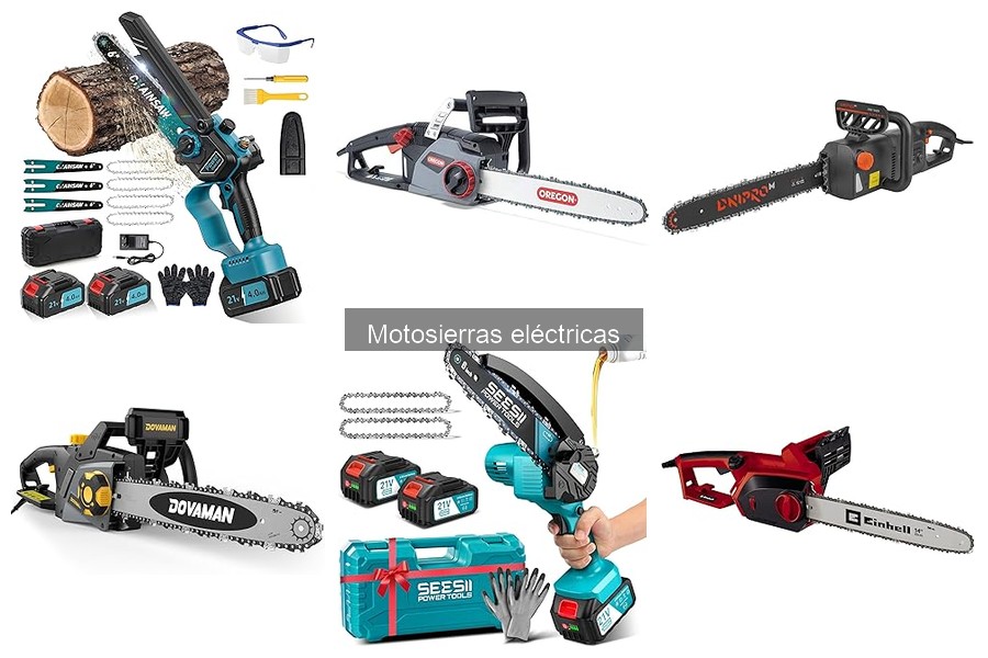 ¿Qué es una motosierra eléctrica? Características y Tipos