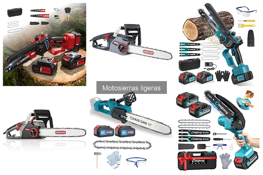 ¿Qué es una motosierra ligera? Características y ventajas
