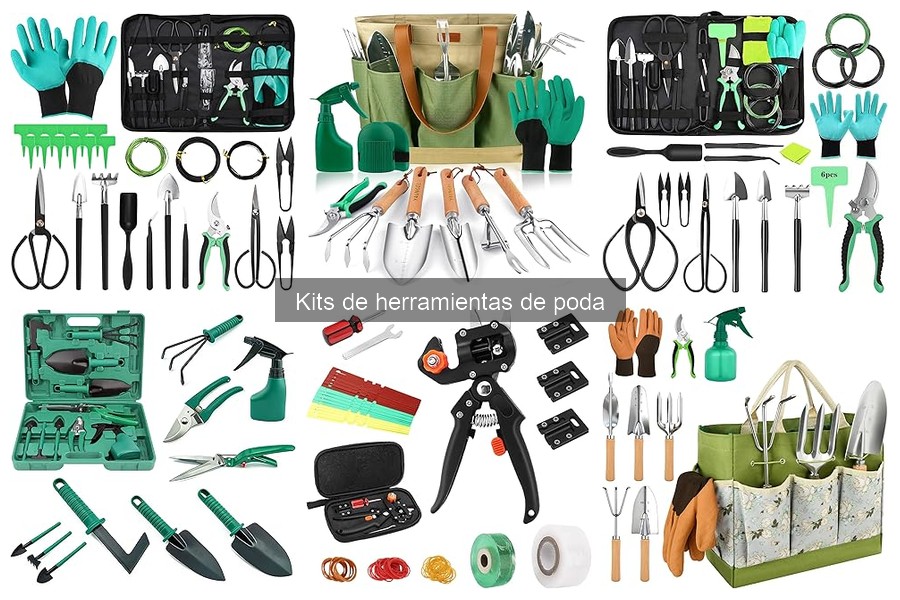¿Qué incluye un kit de herramientas de poda profesional?