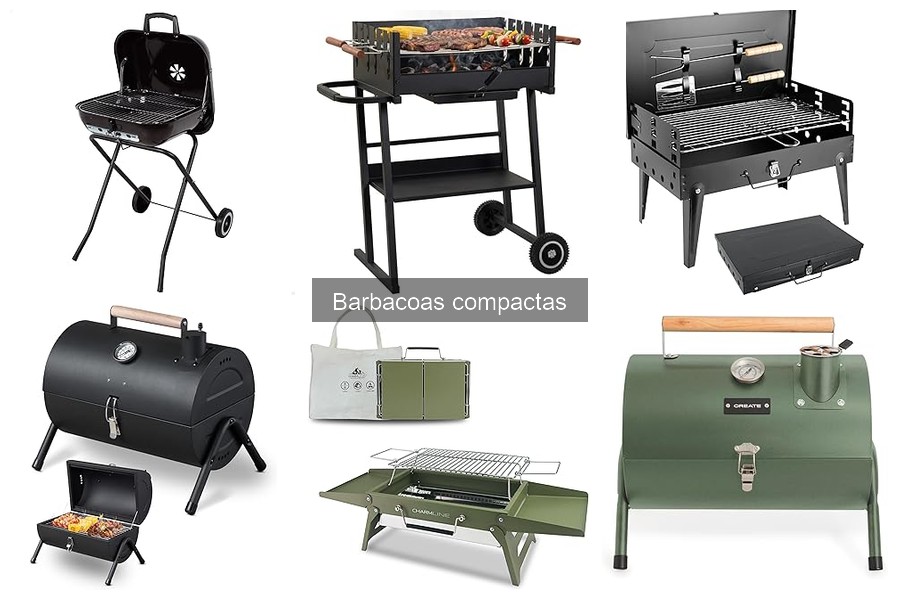 ¿Qué son las barbacoas compactas? Características claves