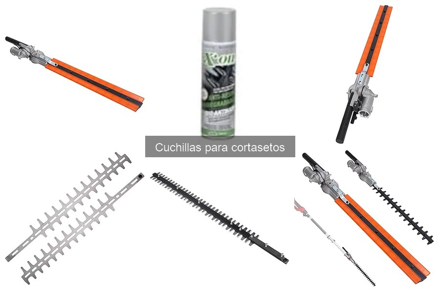 ¿Qué son las cuchillas para cortasetos? Guía completa