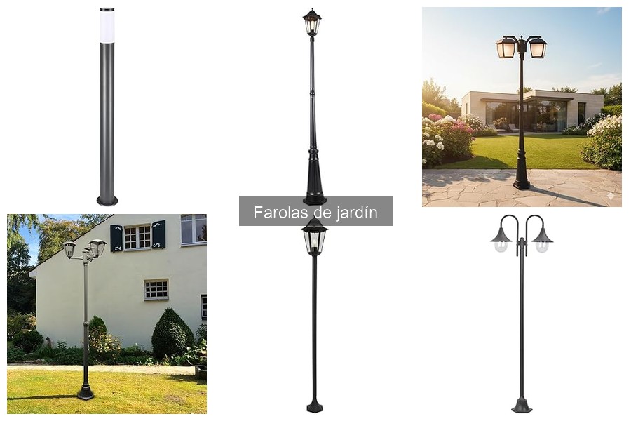 ¿Qué son las farolas de jardín? Características y Usos