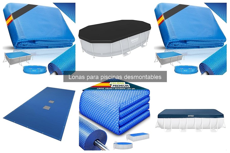 ¿Qué son las lonas para piscinas desmontables? Guía completa