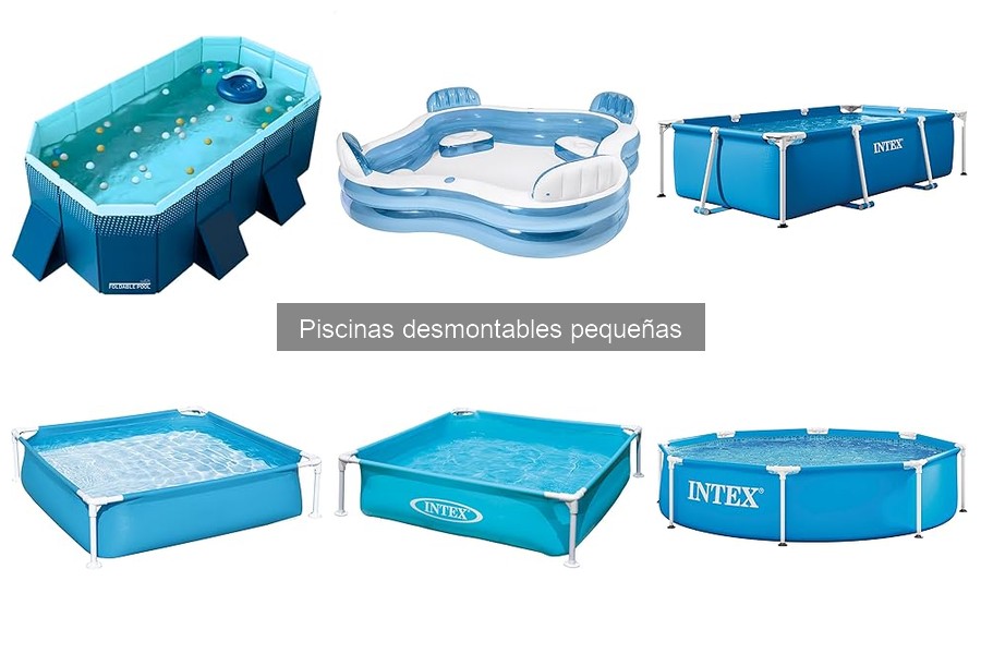 Qué son las piscinas desmontables pequeñas: características clave