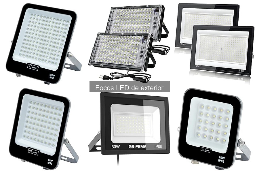 ¿Qué son los focos LED de exterior? Beneficios y características