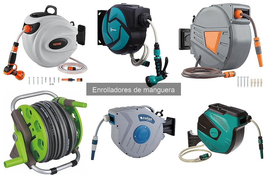 Reseñas de usuarios sobre enrolladores de manguera