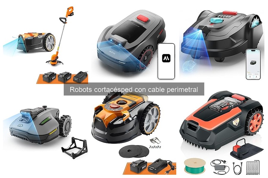 Robot cortacésped con cable perimetral: ¿qué son y cómo funcionan?