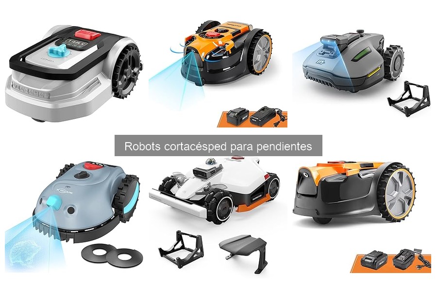 Robots cortacésped: ¿Funcionan en pendientes?