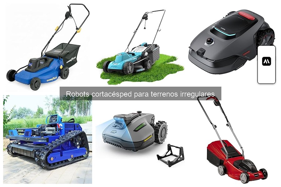 Robots cortacésped para terrenos irregulares: todo lo que necesitas saber