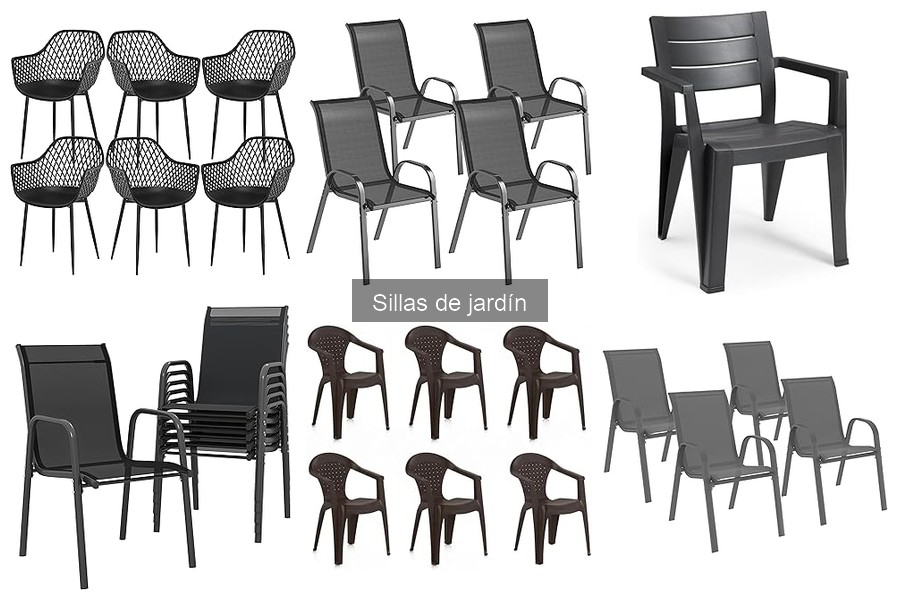 Sillas de jardín seguras y duraderas para familias con niños