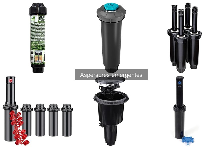 Soluciona los problemas comunes de aspersores emergentes
