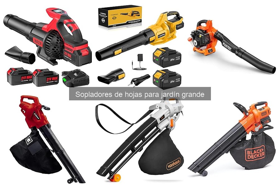 Soplador de hojas eléctrico vs. gasolina: ¿Cuál elegir?