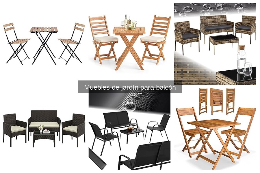 Tendencias en Muebles de Jardín para Balcón en 2023
