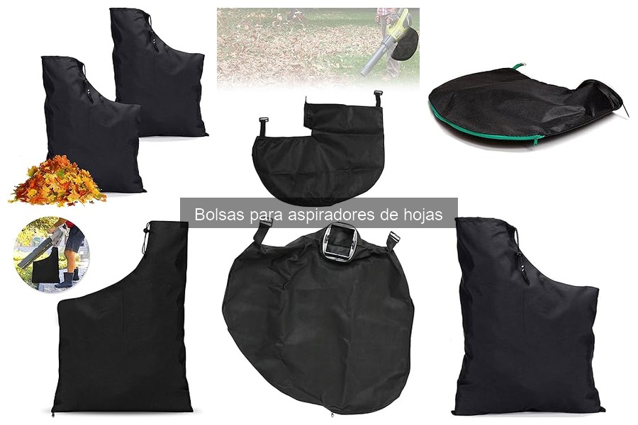 Tipos de bolsas para aspiradores de hojas y sus ventajas