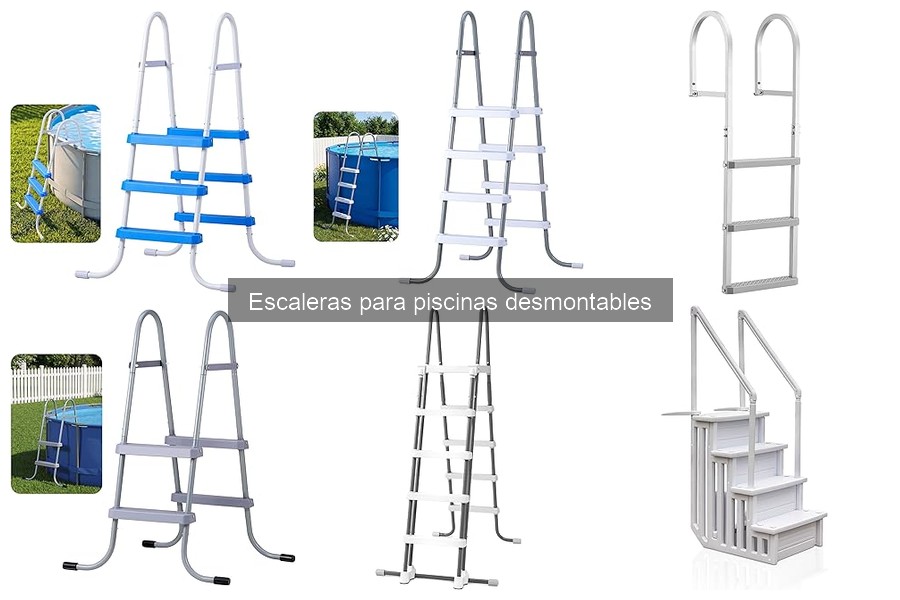 Tipos de Escaleras para Piscinas Desmontables: Guía Completa
