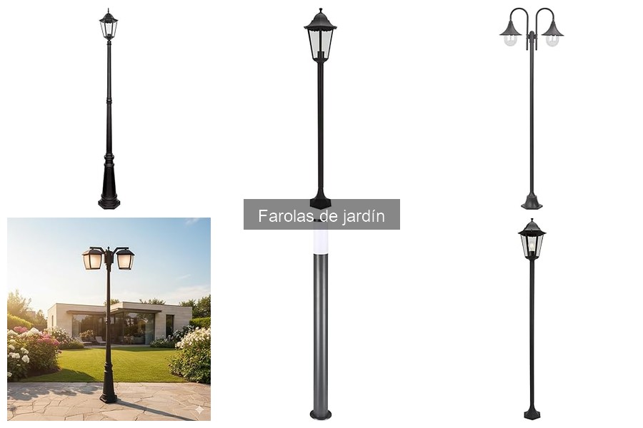 Tipos de Farolas de Jardín: Guía Completa y Usos