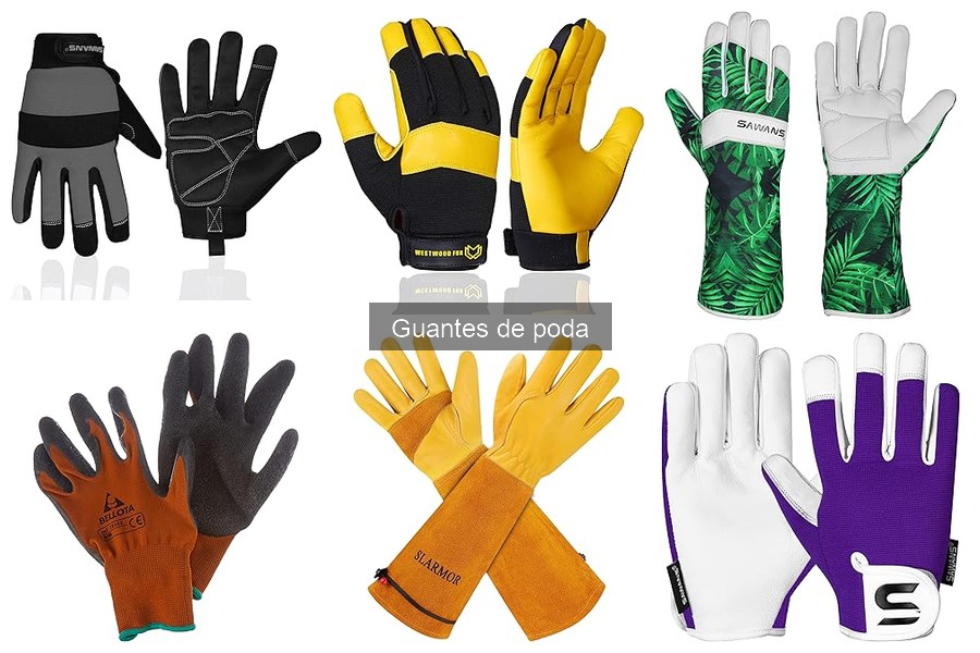 Tipos de guantes de poda: ¿cuál elegir para tu jardín?
