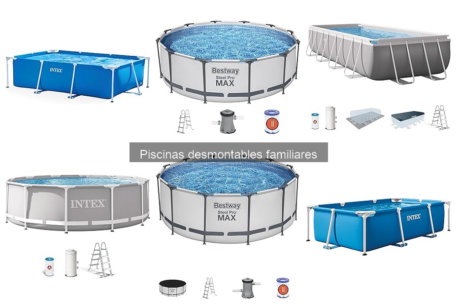 Tipos de Piscinas Desmontables Familiares: Guía Completa