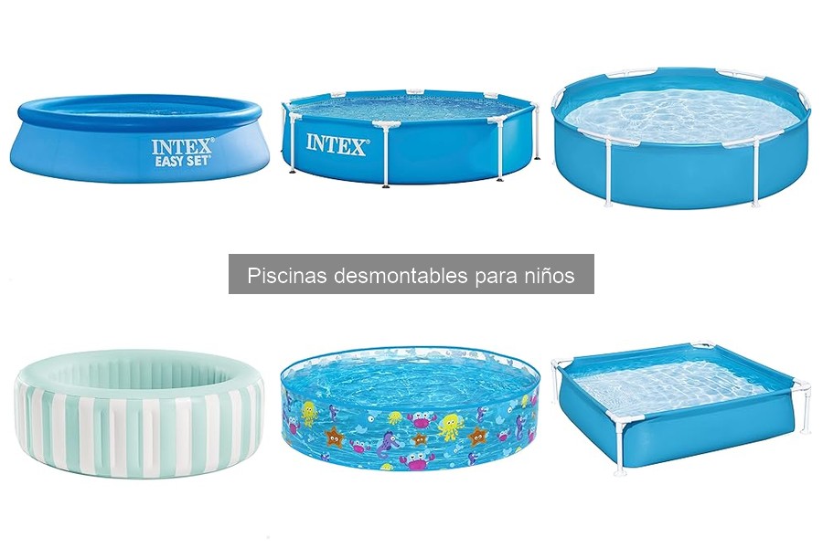 Tipos de Piscinas Desmontables para Niños: Guía Completa