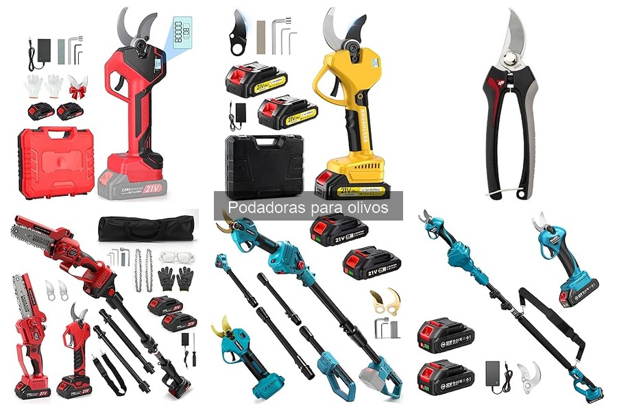 Tipos de podadoras adecuadas para olivos: Guía completa