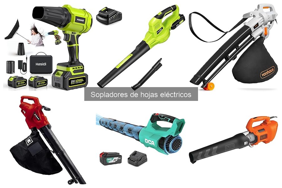 Tipos de Sopladores de Hojas Eléctricos: Guía Completa