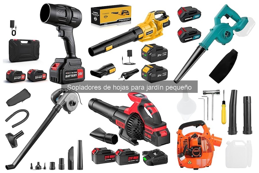 Tipos de Sopladores de Hojas para Jardines Pequeños