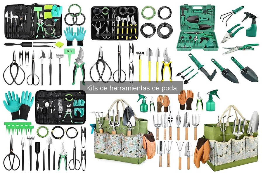Todo sobre los kits de herramientas de poda: componentes y usos