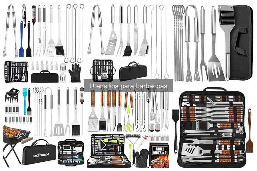 Utensilios imprescindibles para barbacoa en exteriores