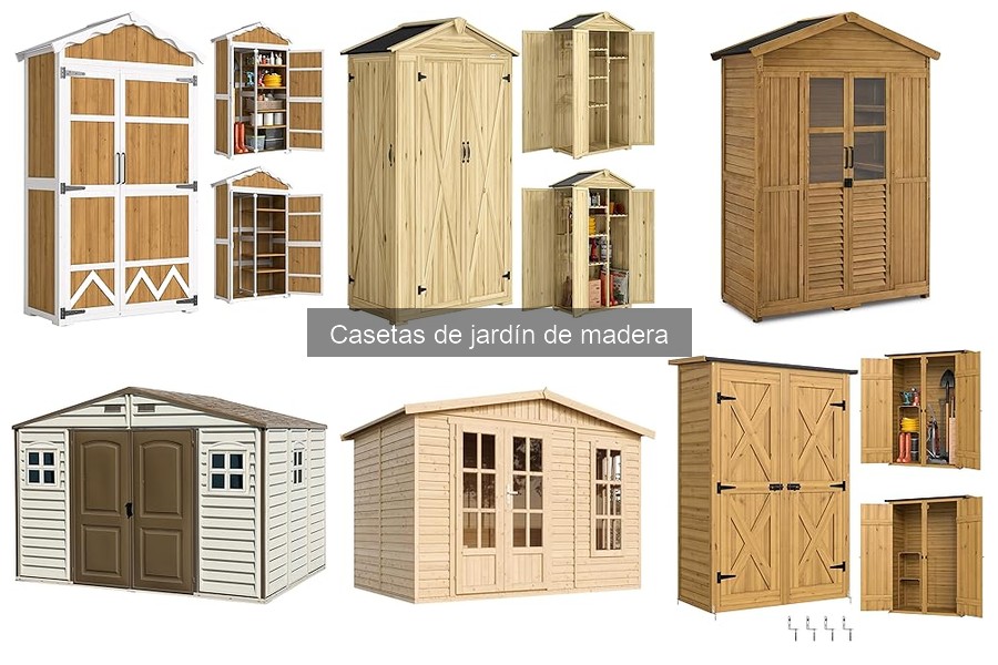 Ventajas de elegir una caseta de jardín de madera