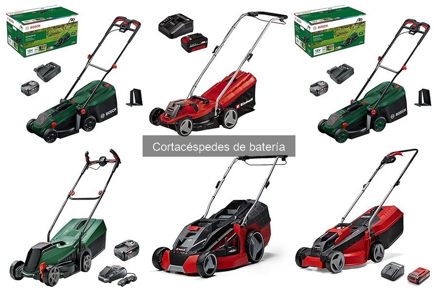 Ventajas de un cortacésped de batería frente a uno manual