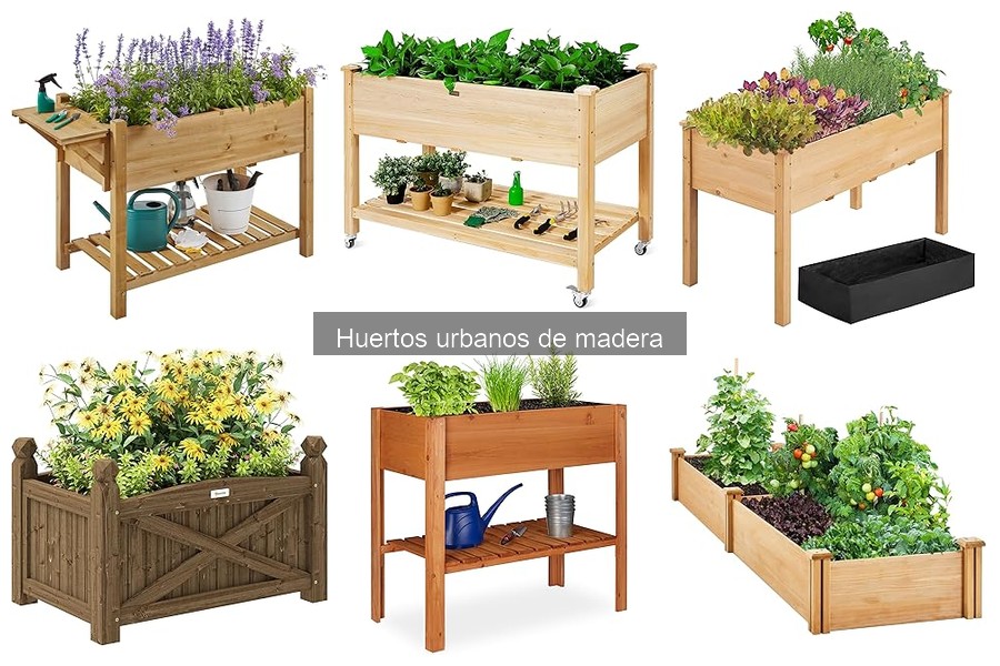 Ventajas y desventajas de huertos urbanos de madera
