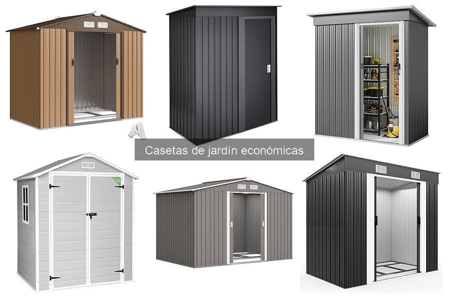 Ventajas y desventajas de las casetas de jardín económicas