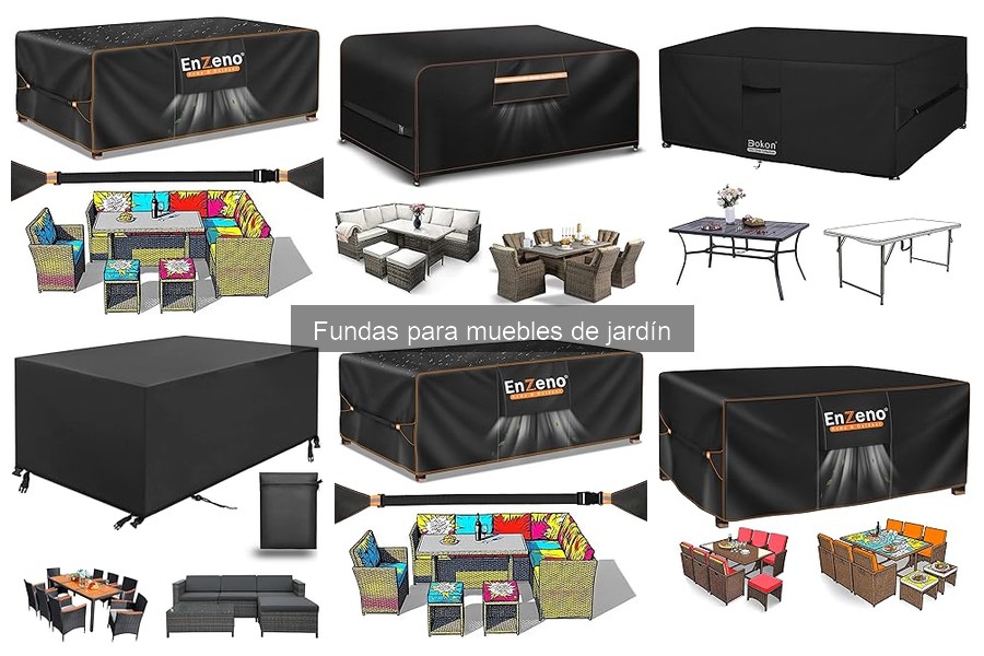 Ventajas y desventajas de las fundas para muebles de jardín