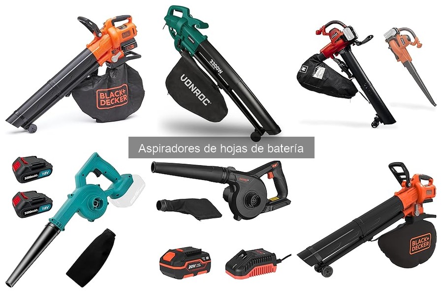Ventajas y desventajas de los aspiradores de hojas de batería