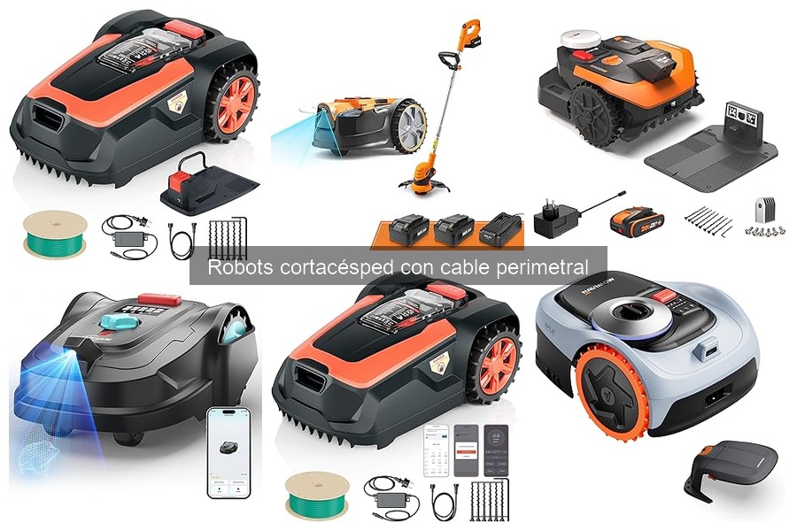 Ventajas y desventajas de los robots cortacésped con cable perimetral