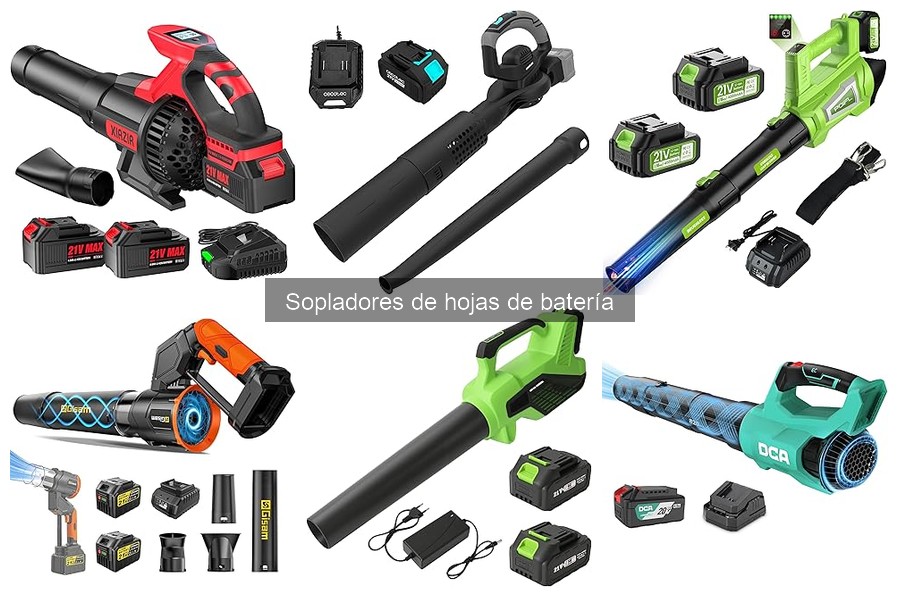 Ventajas y desventajas de los sopladores de hojas de batería