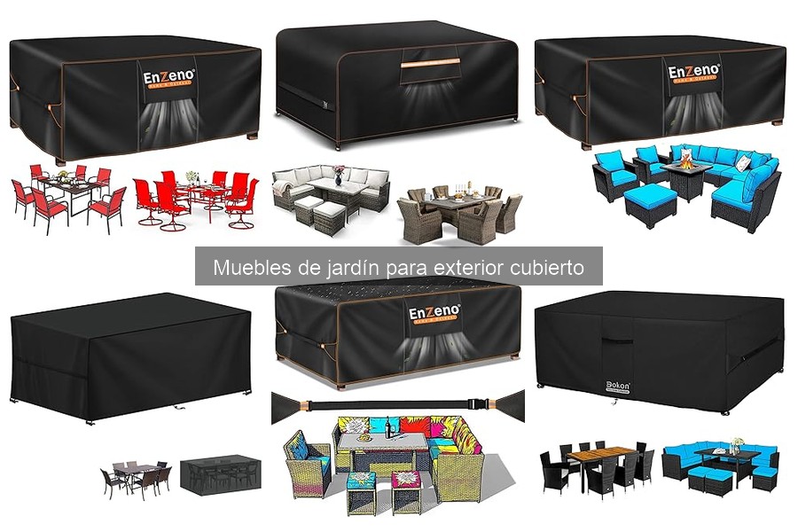 Ventajas y Desventajas de Muebles de Jardín Exterior Cubierto