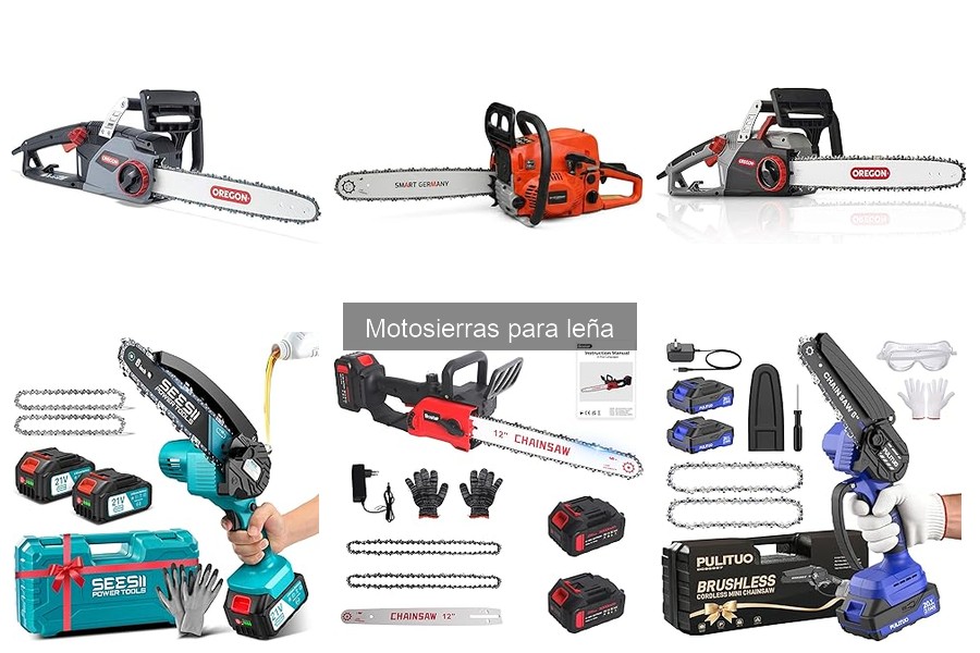 Ventajas y desventajas de usar motosierras para leña
